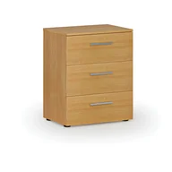 Szafki biurowe - Komoda biurowa do biurka PRIMO WOOD, 740 x 600 x 420 mm, buk - miniaturka - grafika 1