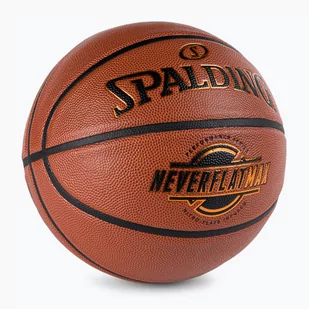Piłka do koszykówki Spalding Neverflat Max pomarańczowa rozmiar 7 - Koszykówka - miniaturka - grafika 1