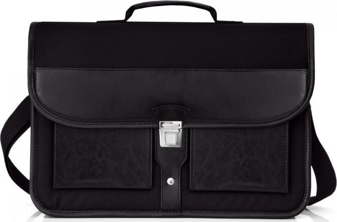 Solome CZARNA AKTÓWKA TECZKA NA DOKUMENTY SOLOME THORNE