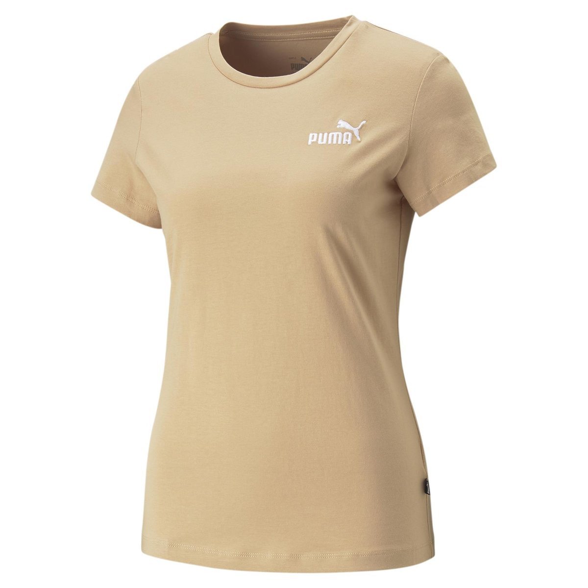 Koszulka damska Puma ESS+ Embroidery beżowa 84833189-XL