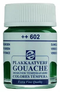 Talens Gouache Extra Fine Farba 16ml 602 DeepGreen - Farby i media malarskie - miniaturka - grafika 1