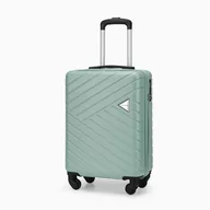Walizki - Mała kabinowa walizka PUCCINI MALAGA ABS027C 5C Miętowa - miniaturka - grafika 1