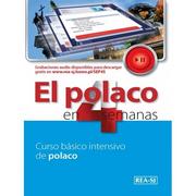 Książki do nauki języka hiszpańskiego - Polski w 4 tygodnie Hiszpański etap 1 - Rea - miniaturka - grafika 1