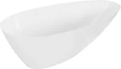 Wanny - Mexen Milano wanna wolnostojąca z konglomeratu 170 x 86 cm, biała połysk - 57301708510 - miniaturka - grafika 1