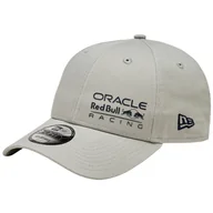 Czapki męskie - New Era Essential 9FORTY Red Bull Racing 60357197, Mężczyzna, Czapka z daszkiem, Szary - miniaturka - grafika 1