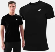 Koszulki męskie - Koszulka Męska 4f T-shirt Podkoszulek Bluzka Sportowa Na Co Dzień 3095 Xl - miniaturka - grafika 1