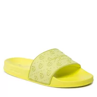 Klapki i japonki damskie - Pepe Jeans Klapki Slider Sport PLS70107 Acid Green 628 Klapki Slider Sport PLS70107 Acid Green 628 - miniaturka - grafika 1