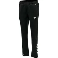 Spodnie rowerowe - hummel hmlCORE XK Poly Pants Woman, Black/Black, XS - miniaturka - grafika 1