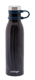 Butelka termiczna, Contigo, Matterhorn Couture Indigo Wood, czarny, 591 ml - Butelki termiczne - miniaturka - grafika 1