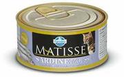 Mokra karma dla kotów - Matisse Farmina Mousse Premium z dorszem 85gr - miniaturka - grafika 1