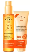 Nuxe Sun - Zestaw (Olejek do opalania SPF30 150ml + Balsam po opalaniu 100ml)