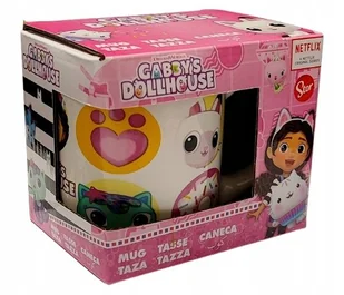 STOR Kubek ceramiczny KOCI DOMEK GABI 240 ml + pudełko 698 - Kubki dla dzieci - miniaturka - grafika 1