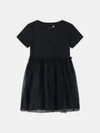 Sukienki i spódniczki dla dziewczynek - NAME IT Sukienka codzienna Harana 13226043 Granatowy Regular Fit - miniaturka - grafika 1