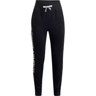 Spodnie i spodenki dla dziewczynek - Spodnie dresowe dziewczęce Under Armour Rival Fleece Joggers - miniaturka - grafika 1