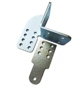 Akcesoria do bram - Uchwyt napędu bramy rozwiernej otwarcie na zewnątrz - PRAWY - montaż kątowy na słup - miniaturka - grafika 1