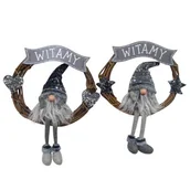 Ozdoby bożonarodzeniowe - Figurka tekstylna Skrzat 50 cm - miniaturka - grafika 1