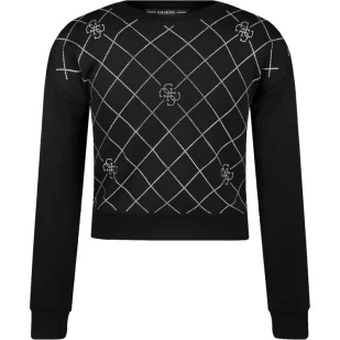 Guess Bluza | Regular Fit - Bluzy dla dziewczynek - miniaturka - grafika 1