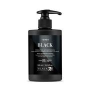 Farby do włosów i szampony koloryzujące - Black Toner Czarny 300ml - miniaturka - grafika 1
