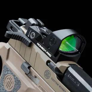 Strike Industries - Obustronna rączka przeładowania do pistoletu Sig Sauer P320 - Czarna - SI-P320-CH - Osprzęt do wiatrówek - miniaturka - grafika 12
