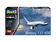 Samoloty i helikoptery - REVELL samolot 1:288 BOEING 737-800 - miniaturka - grafika 1