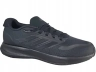 Buty sportowe męskie - Adidas Runfalcon 5 IE8812 Buty Sportowe Lekkie Męskie Czarne - miniaturka - grafika 1