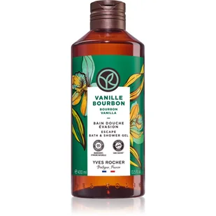 Yves Rocher Bain de Nature delikatny żel pod prysznic Bourbon Vanilla 400 ml - Kosmetyki do kąpieli - miniaturka - grafika 1