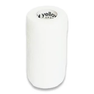 yellowBAND Bandaż Kohezyjny 10cm x 4,5m Biały - Apteczki i materiały opatrunkowe - miniaturka - grafika 1