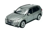 Samochody i pojazdy dla dzieci - WELLY BMW X5 F15 SREBRNY 1:24 SAMOCHÓD NOWY METALOWY MODEL - miniaturka - grafika 1
