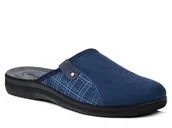 Kapcie męskie - Kapcie męskie granatowe Inblu DG-17 pantofle domowe z zakrytymi palcami-41 - miniaturka - grafika 1