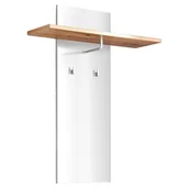 Meble do przedpokoju - Wieszak z półka Pavo dąb artisan/biały - miniaturka - grafika 1