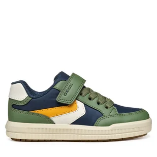 Sneakersy Geox J Arzach J454AA 0FU54 C0098 D Granatowy - Buty dla chłopców - miniaturka - grafika 1