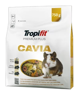 Tropifit Premium Plus CAVIA 750g dla kawii domowych 55702-uniw - Karma dla gryzoni - miniaturka - grafika 1