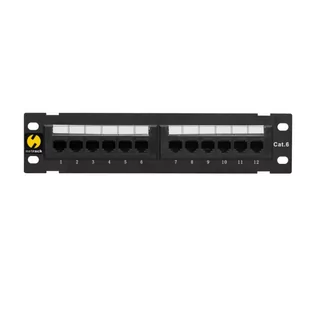 NetRack szafa wisząca 19 6U/600x450mm popiel drzwi szklane otwierane boki (019-060-645-021) - Szafy rack - miniaturka - grafika 1