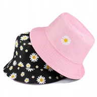 Czapki damskie - Bucket Hat czapka dwustronna Kapelusz Rybacki - miniaturka - grafika 1