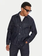 Koszule męskie - G-Star Raw Koszula jeansowa Mosa D26462-D577 Granatowy Relaxed Fit - miniaturka - grafika 1