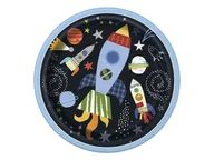 Dekoracje i nakrycia stołu na imprezę - Talerzyki urodzinowe Kosmos - 23 cm - 8 szt. - miniaturka - grafika 1