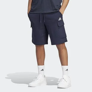 adidas Męskie Essentials French Terry Cargo szorty na co dzień - Spodenki damskie - miniaturka - grafika 1
