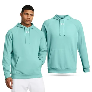 Bluza fitness męska UNDER ARMOUR Rival Fleece Hoodie z kapturem - Bluzy męskie - miniaturka - grafika 1