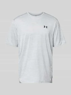 T-shirt z okrągłym dekoltem i nadrukiem z logo - Koszulki męskie - miniaturka - grafika 1