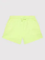 Spodnie i spodenki dla dziewczynek - Guess Szorty sportowe J2GD01 KB4O0 Zielony Regular Fit - miniaturka - grafika 1