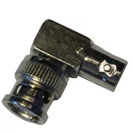 Akcesoria do krótkofalówek - BNC wtyk / BNC gniazdo kątowy adapter / przejściówka antenowa - miniaturka - grafika 1