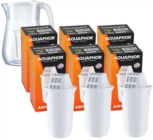 Filtr wkład filtrujący od dzbanka Aquaphor A5H DO TWARDEJ WODY 6 szt - Wkłady filtrujące - miniaturka - grafika 1