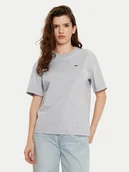 Koszulki i topy damskie - Lacoste T-Shirt TF7215 Szary Regular Fit - miniaturka - grafika 1