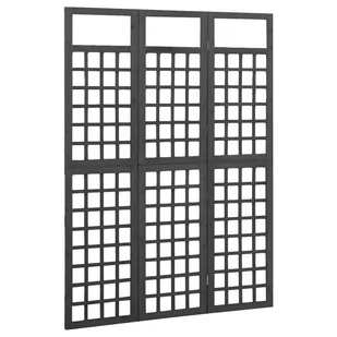 VidaXL Lumarko Parawan pokojowy 3-panelowy/trejaż, drewno jodłowe, 121x180 cm 316482 VidaXL - Parawany - miniaturka - grafika 1