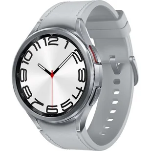 Samsung Galaxy Watch6 Classic 47mm LTE Srebrny - Smartwatch - miniaturka - grafika 1