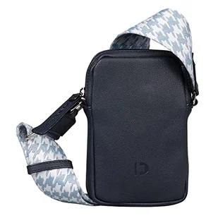 TOM TAILOR Damska torba na telefon komórkowy DENIM bags Abbie torba na ramię mała szara, ciemnoniebieski, jeden rozmiar - Torebki damskie - miniaturka - grafika 1