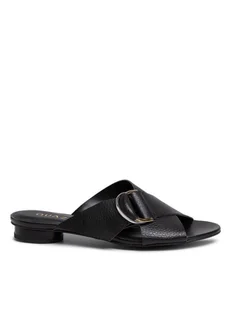 QUAZI Klapki QZ-72-04-000762 Czarny - Klapki i japonki damskie - miniaturka - grafika 1