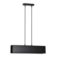 Lampy sufitowe - Emibig Gentor lampa wisząca 2-punktowa czarna 672/2 - miniaturka - grafika 1