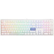 Klawiatury - Ducky One 3 Classic Pure White Klawiatura Gamingowa RGB LED - MX-Speed-Silver (US) - miniaturka - grafika 1