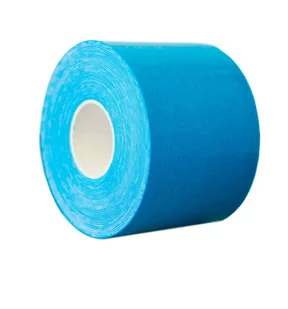 Plastry Kinesio Taśma Sportowa Niebieska - Gumy, taśmy, ekspandery Plastry Kinesio Taśma Sportowa Niebieska - Gumy, taśmy, ekspandery - miniaturka - grafika 1